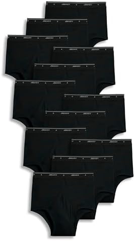 Jockey Men's Underwear Classic Full Rise Brief - 12 Pack
