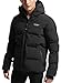 Produktbild Superdry Herren Hooded Boxy Puffer Jacket Jacke, schwarz, Large