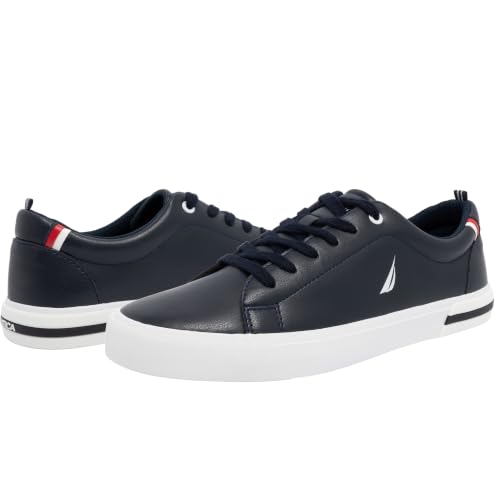 Image of Nautica Men's Casual Shoe, Classic Lace-Up Low Top Loafer, Fashion Sneaker - in Medium & Wide Width Sizes