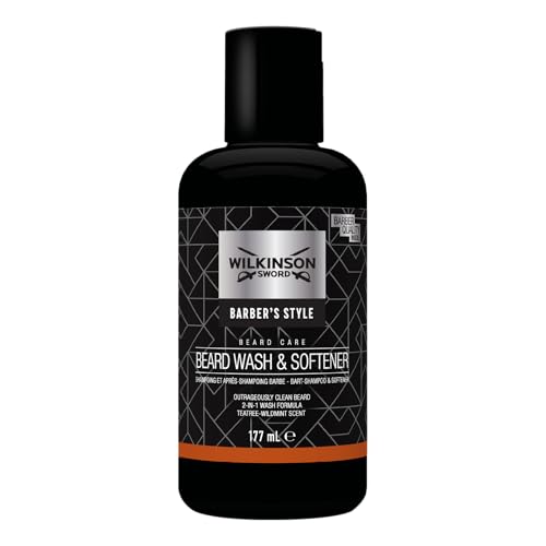 Wilkinson Sword Barber's Style Shampoing & Après-Shampoing pour Barbe 177 ml