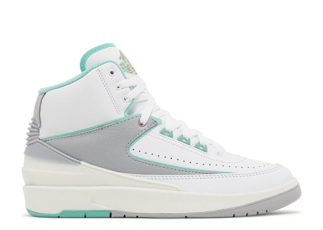 Jordan Womens 2 Retro 'Crystal Mint' FN6755-100 (White/Crystal Mint/Metallic Red Bronze/Wolf Grey/Sail, US Footwear Size System, Adult, Men, Numeric, Medium, 7)2