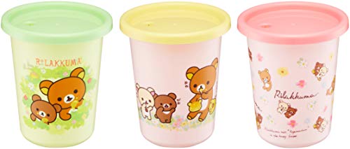 スケーター (skater) ストロー付き タンブラー 3個 320ml リラックマ お友達 日本製 SIH3ST