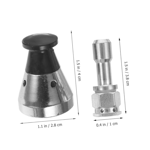 MAGICLULU 2pcs Válvula de alivio de olla a presión, tubería de escape, válvulas de seguridad medianas para ollas a presión, piezas de repuesto esenciales para una cocción segura miniatura 2
