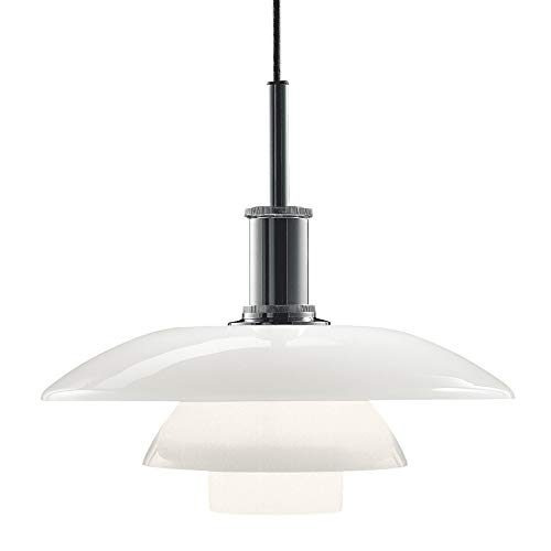 Preisvergleich Produktbild Louis Poulsen PH 4½-4 Glas Pendelleuchte, Chrom glänzend