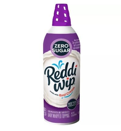 Zero Sugar Keto Friendly Gluten Free Whipped Topping