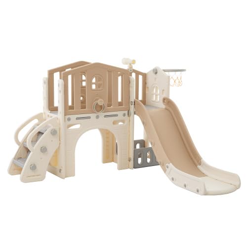 Amazon | BTM 滑り台 バスすべり台 バスケットゴール ボール遊び 室内  