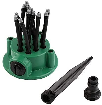 Rasensprenger Garten Sprinkler Bewässerungs-Nudelkopf Flexibler 360-Grad-Wassersprinkler-Spray-Düse Rasengarten-Bewässerungssprinkler-Bewässerungsspray 802