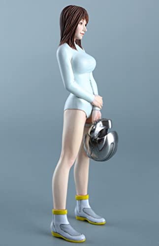 Kit modelo resina 1/20 figura femenina no pintada miniatura 2