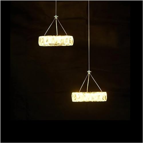 Lustre en cristal contre les pièces sombres luminaire LED maison
