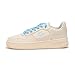 Lacoste Junior's L001 Set Sneakers, Off White & Blue, 5.5