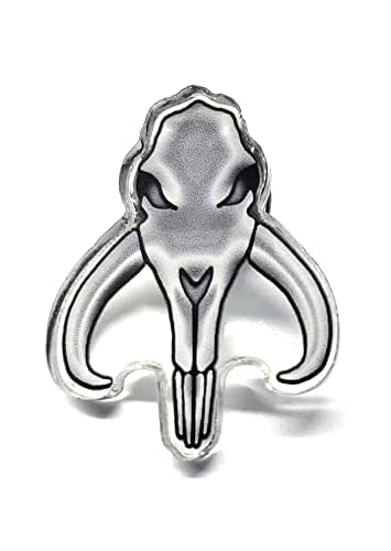 Amazon.com: Mandalorian Mythosaur Acrylic Lapel Pin : Handmade Products