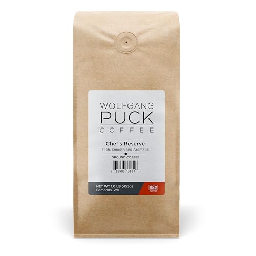 Wolfgang Puck Coffee, Chef's Reserve, Café Molido, 3 unidades