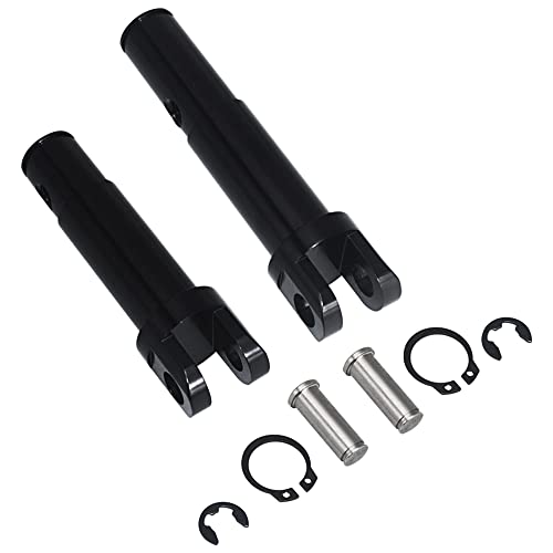 Image of Replaces offset Clevis (non-standard) peg mounts, Forward Controls Offset Clevis Footpeg Conversion Kit fits for Harley Sportster 1200 Seventy Two Forty Eight Roadster 2011-2022