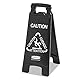 Rubbermaid Commercial Products 1867505 2-Sided Caution Sign (Pack of 6)