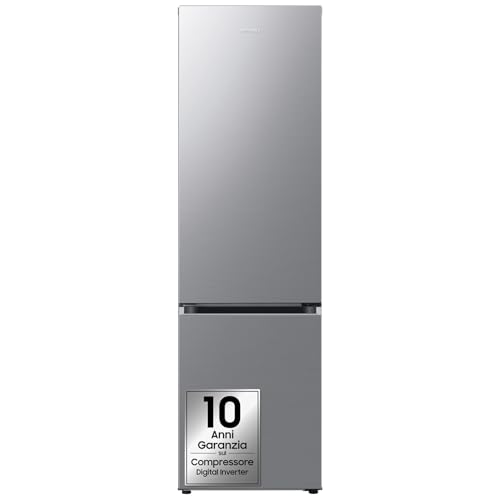 SAMSUNG Réfrigérateur combiné RB38C600CS9_EF Classe C No Frost 1,78 x 59,5 x 65,8 cm, Installation libre, Acier inoxydable
