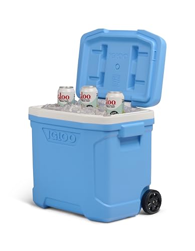 Image of Igloo Hard Coolers | Profile II Series | Insulated Ice Chests | Roller Cooler with Wheels