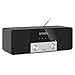 Produktbild TechniSat DIGITRADIO3 ASA  Stereo DAB+ Kompaktanlage mit Automatic Safety Alert (UKW, CDPlayer mit Resume, Bluetooth, USB, AUX-In, Kopfhöreranschluss, OLEDDisplay, Radiowecker, 20 W RMS) Schwarz