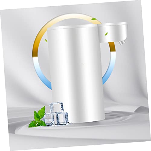 Dispositif de pompage d'eau électrique blanc en PP - Lot de 2