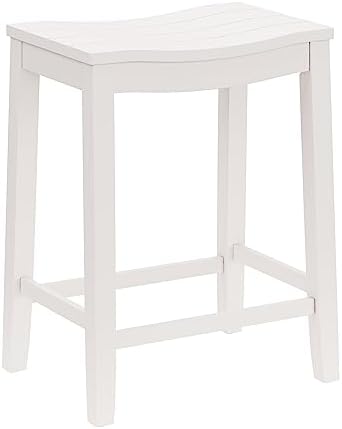 Hillsdale Furniture Fiddler Backless Counter Height Saddle Stool,...