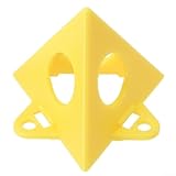 Jotekonoby Pyramidenständer, dreieckige Malerstützen für Farbtrocknungsregale, Holzbearbeitungswerkzeug, Schrank, Tür, Spritzlackierung, Abstandshalter, wiederverwendbare Kunststofffüße, 50 Stück
