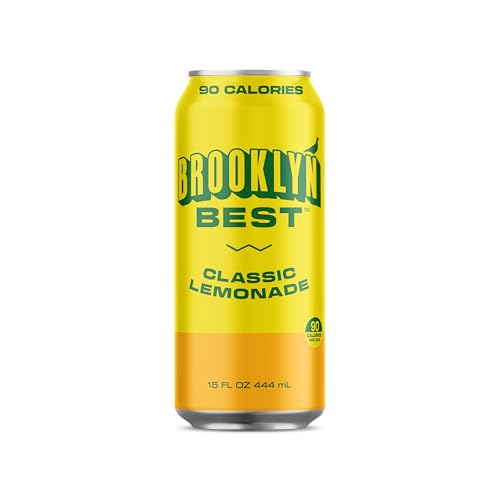 Brooklyn Best Classic Lemonade, Not too Sweet, Better for You