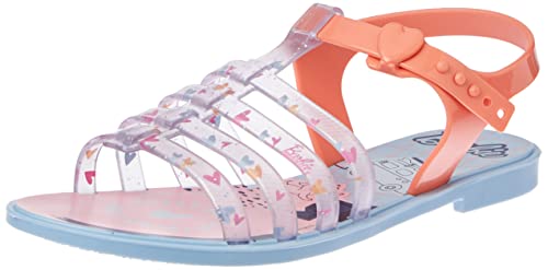 Barbie ICE Cream Flox Inf, Sandália Meninas, Azul/Laranja (Blue/Orange), 31