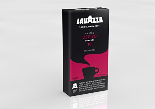Image of Lavazza Espresso Deciso, 10 Capsules for Nespresso Machines (Pack of 5)