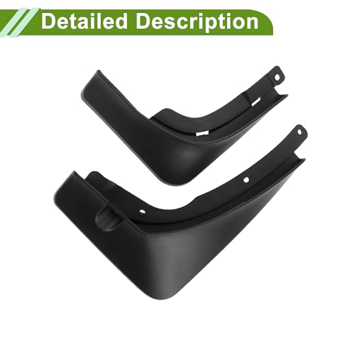 Image of Mud Flaps Splash Guards for Maserati Levante 2018-2023 Front and Rear Mud Guards 1 Set