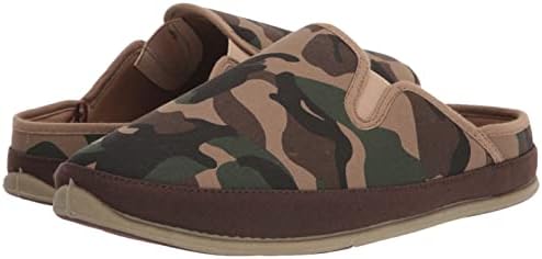 Deer Stags Men's Spike Slipper, Green CAMO, 8 | Image 6