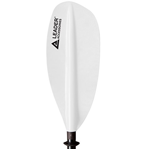 Leader Accessories Marine Aluminum Kayak Paddles White 87-Inch For Kayaking Boating #TOP3