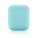 AirPods Case/Airpods 2 Case,Teyomi Protective Silicone Cover Skin with Sport Strap for Apple Airpods Charging Case[Front LED Not Visible] (Light Blue)