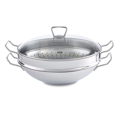 Wok Fissler Nanjing con cestillo 35 cm miniatura 1