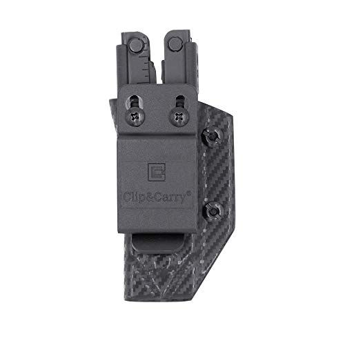 Image of Clip & Carry Kydex Multitool Sheath for Gerber MP600 ~Fits bluntnose & needlenose Models~ Made in USA (Multi-Tool not Included) Multi Tool Holder Holster