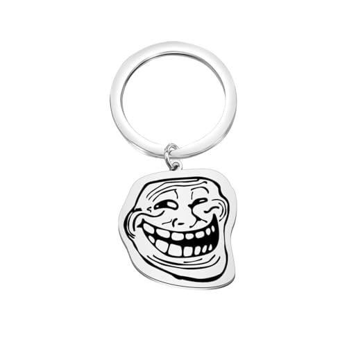 OKEYCH Meme Inspired Gift Funny Meme Keychain Meme Fan Jewelry