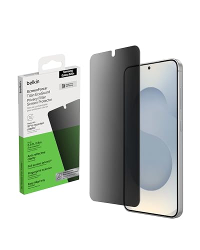 Belkin Protection Écran Anti-Espion Samsung S26+ Fini les Regards et Écrans Cassés
