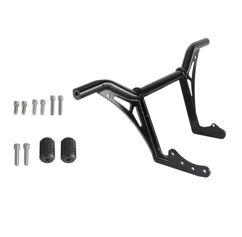 Crash bar moto pour Softail FXLRST et FXLRS protection moteur robuste en acier chrome