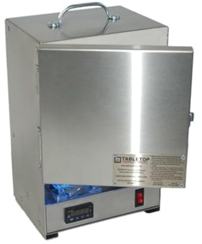 RapidFire Pro-L Portable Digital Kiln Furnace with RapidHeat – 2200°F Electric Jewelry Making, Metal Clay, Enameling, Glass Fusing, Wax Burnout, Test Firing – Made in USA