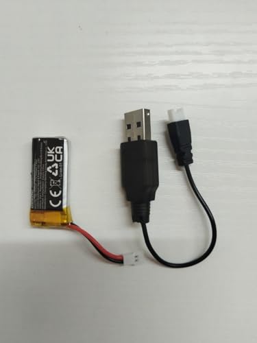 DEERC D13 �h���[���p�o�b�e���[�Z�b�g �o�b�e���[ USB�[�d�P�[�u��