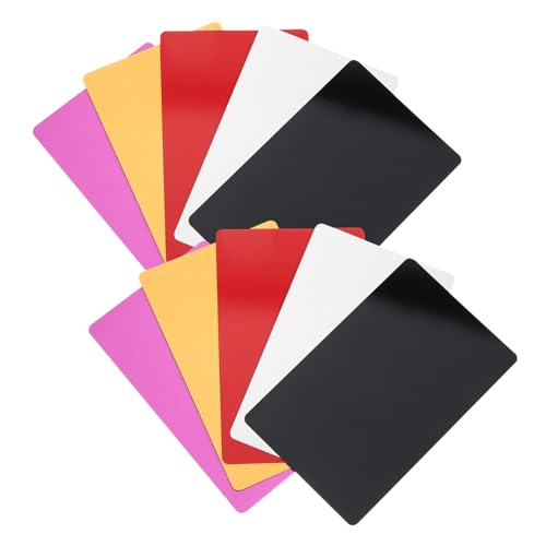 SOPOTUTU 80個 アルウム製無地名刺 レーザー彫刻対応金属ビジネスカード 耐傷性プレートタグ 名札 ラベル用多用途シンプルデザイン