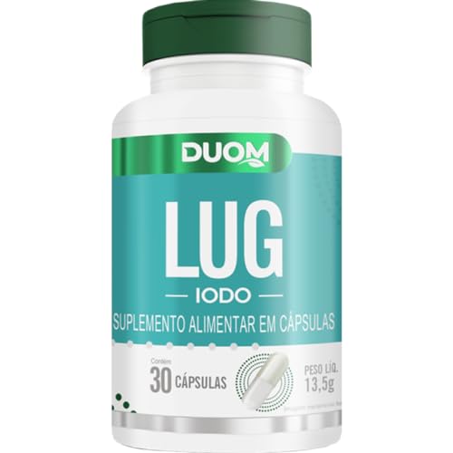 Iodo - Iodeto De Potássio - 30 Cápsulas 450mg - Duom
