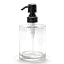 Clear Bottle With Oil Rubbed Bronzepump