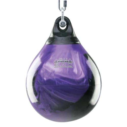 Aqua Training 190 lb. Punching Bag, 21' Water Filled Teardrop Shape for Boxers of All Skill Levels...