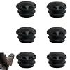 6 Pcs Bike Front Fork Top Caps, 0.75 Inch Protective Dust Cover for Bicycle Suspension Fork Shock Bike Fork Part Accessories for Mountain Bike Road Bike