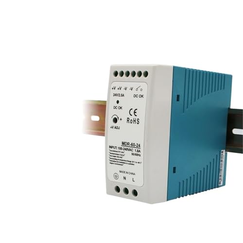 Alimentation MDR-60 5V 10A pour rail DIN transformateur commuté 60W