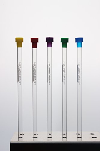 Kemtech XWE-5MM-7 Synthware NMR Tube with Cap, Economy Grade, Borosilicate 3.3 Tubing, 5