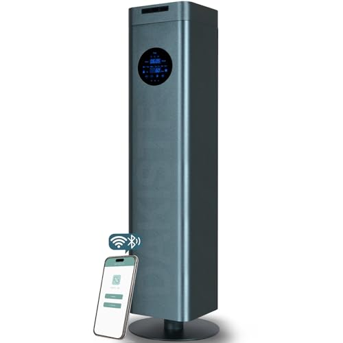 DAKISTF Upgrade Waterless Essential Oil Diffuser with WiFi & Bluetooth Control Cold-Air Diffusion Tech. 6000 Sq. Ft Coverage, 1500ml Scent Air Machine for Whole Home, Spa, Hotel (No Essential Oils)
