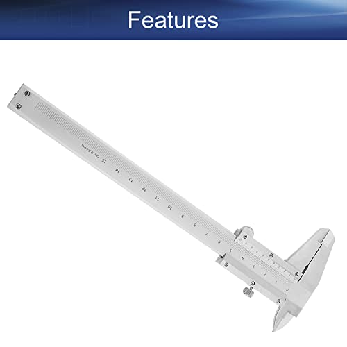 Calibrador Vernier 150mm Acero Carbono Precisión 0.02mm miniatura 3