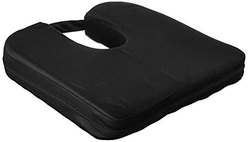 Flamingo Soft Coccyx Memory Foam soft Seat Cushion for sciatica, tailbone, coccyx, back pain relief and Orthopedic Cushion (Universal)