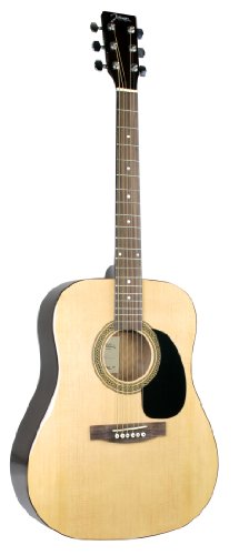 Johnson Jg-620-n 620 lecteur Série Guitare acoustique Naturel, - Les Beatles, Paul McCartney, John Lennon, RIngo Starr, George Harrison Johnson Jg-620-n 620 lecteur Série Guitare acoustique Naturel,
