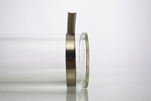 Extraction Proz 50-Ext-12 Glass Extractor Extraction Filter Tube 12" Long 50Mm Diameter Clear With Stainless Steel Clamp #TOP5